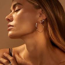 Amazon.com: Gold Hoop Earrings Set for Women, 12 Pairs Hypoallergenic  Large/Big Thin Thick Gold Hoops Earrings Loop Pack for Jewelry Gift  40mm/50mm : Clothing, Shoes & Jewelry