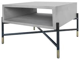 Make easy monthly payments for your purchase. Modrest Walker Modern Concrete And Metal Coffee Table Industrial Coffee Tables By Vig Furniture Inc Houzz