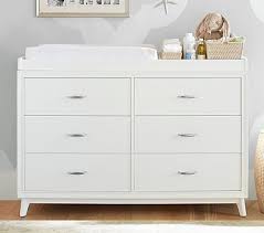 Reese Extra Wide Dresser Amp Topper Set Pbkids Extra Wide Dresser Changing Table Baby Furniture