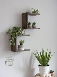 Set Of 2 Three Sided Square Floating Shelves 8x8 Etsy In 2020 Floating Shelves Square Floating Shelves Diy Wall Decor