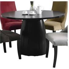 We provide service to import trader, agent. Coaster Coaster Amhurst Single Pedestal Round Dining Table In Black Satin Finish Coaster Upholstered Dining Side Chair Round Dining Room Side Chairs Dining