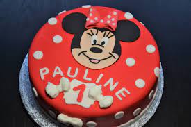 Weitere ideen zu disney kuchen, maus kuchen, minnie kuchen. Minni Maus Torte Zum 1 Geburtstag The Big Sweet Cakery