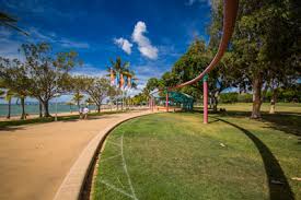 Townsville's beaches are mostly to the north of the city or on magnetic island (25 minutes by ferry). The Strand Beaches Townsville City Council