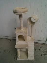 used cat tree house in good condition for sale in long beach letgo mobilya urunler