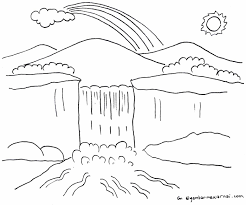 10 mewarnai gambar pemandangan gunung sekian pemaparan yang bisa admin sajikan mengenai sketsa gambar lukisan pemandangan alam, diharapkan apa. Lembar Mewarnai Pemandangan Alam Easy Drawing Tutorial Sketsa Menggambar Bunga