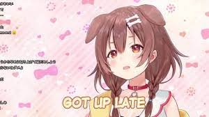 On november 1st, 2020, korone became the second member of hololive (after gawr gura) to reach 1 million subscribers on youtube. Hololive Korone Woke Up Late English Youtube