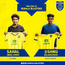 Isl 2017 Kerala Blasters Fc Sign Two Local Young Players Having Played In Santosh Trophy The Fan Garage Tfg