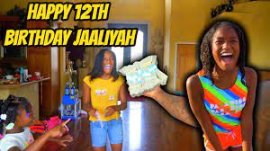 Starring the kids of cj so cool and royalty johnson, the youtube channel got started with a debut video called orbeez ice cream (our first video).it earned a subscriber base of 1 million. Happy 12th Birthday Jaaliyah Youtube