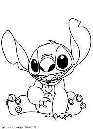 44 dessins de coloriage stitch a imprimer sur laguerche disney lanterne simple