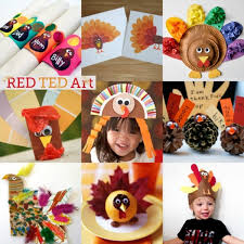 This month's challenge was to come up with an ocean themed craft. 20 Turkey Crafts For Thanksgiving Red Ted Art Make Crafting With Kids Easy Fun
