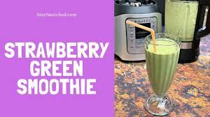 Add 2 1/2 cups of chicken broth to the blender. How To Make Instant Pot Cooking Blender Strawberry Green Smoothie Youtube