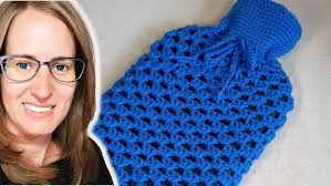 Crochet a hot water bottle cover with Gemma Forde🧶