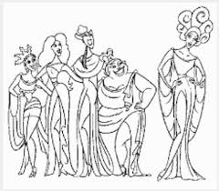 Disney Hercules Muses Coloring Page Colorful Drawings Coloring Book Art Hercules Muses
