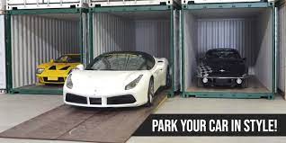 park your car in style shipping container storage containers for sale shipping container