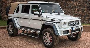 The Last Mercedes Maybach G650 Landaulet Just Sold For 1 4 Million Carscoops Mercedes Maybach Maybach Mercedes Car