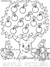 For boys and girls, kids and adults, teenagers and toddlers, preschoolers and older kids at school. Apple Orchard Coloring Pages Coloring Home