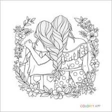 Belle image pour fille bff coloriage 30000 collections. 730 Idees De Idee De Broderie Avec Le Tambourin En 2021 Idees De Broderie Broderie Tambourin