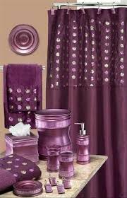 Purple Bathroom Accessories Purple Bathroom Decor Purple Shower Curtain Purple Bathroom Accessories