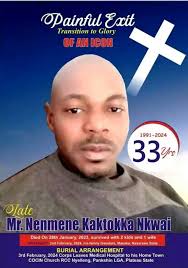 Condolences for the sudden demise of a group member