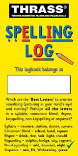 S 96 Thrass Spelling Log Handy Logbook For Individuals
