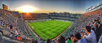 Bayer leverkusen steht vor dem einzug in die zwischenrunde der europa league. Estadio Benito Villamarin Stadion In Sevilla Andalucia