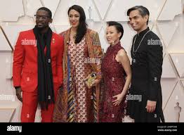 (L-R) Poh Si Teng, Smriti Mundhra, Bruce Franks Jr., and Sami Kham attend  the launch of MTV Documentary Films at Walter Reade Theater in New York  City