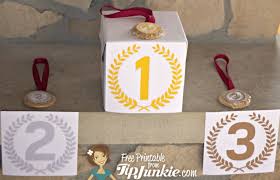 A quality educational site offering 5000+ free printable theme units, word puzzles, writing forms, book report forms,math, ideas, lessons and much more. 13 Olympic Games Printable Party Decor From Tip Junkie Free Tip Junkie