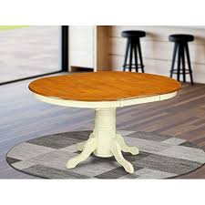 Visually appealing, this table features vertical tambour molding on its pedestal base and walnut contemporary wooden furniture is being transformed into unique pieces of art as each pattern is carefully carved by their artisans. Buy East West Furniture Butterfly Leaf Oval Dining Table Cherry Table Top And Buttermilk Finish Pedestal Legs Hardwood Frame Round Wooden Dining Table Online In Turkey B00tv47cse
