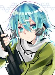 Full color custom printed playmat. Sinon Ggo Asada Shino Zerochan Anime Image Board