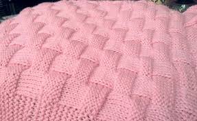 Realistic Basket Weave Knit Pattern In Baby Blanket Or Knitting Alone Small In 2021 Baby Blanket Knitting Pattern Blanket Knitting Patterns Knitted Baby Blankets