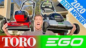 Fill your cart with color today! New Ego Vs Toro Battery Lawn Mower Best Review 2020 Youtube