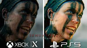 Hellblade 2 PS5 vs Xbox Series X Graphics Comparison