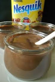 Creme Dessert Au Nesquik Recette Creme Dessert Recette Creme Chocolat Creme Dessert Maison