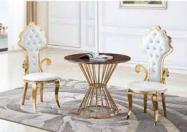 Nolan dark oak and brushed brass round dining table the nolan range is perfect for a social dining space; China Dining Table Fashion Modern Hotel Artist Yellow Glass Brushed Brass Round Coffee Shop Side Table China Hotel Furniture Wedding Table