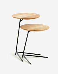 Asha Set Of 2 Side Tables O 40 Cm O 40 Cm Kave Home In 2020 Kave Home Side Table Table
