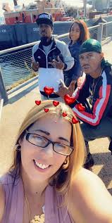 Big shout out to Darren Hardwell from the Stu out in Cali for coming to  show love much respect always . From Cali to Ny we make this happen.