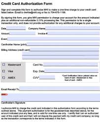 Maybe you would like to learn more about one of these? Credit Card Authorization Form Printable Template All Down Under