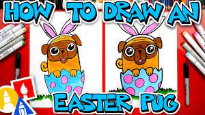 Art projects for kids is a collection of fun and easy art projects that include hundreds of how to draw tutorials. How To Draw An Easter Pug Bunny Art For Kids Hub Art For Kids Hub Bunny Art Art For Kids