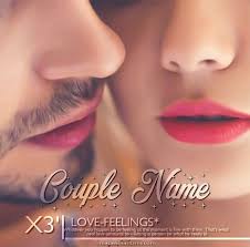 We have an extensive collection of amazing background images carefully chosen by our community. Romantic Couple Love Feeling Name Wallpaper