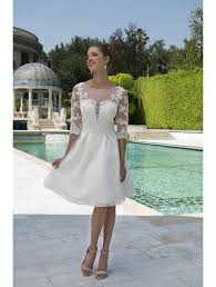 Maybe you would like to learn more about one of these? Vintage Spitze Kurze Brautkleider 2017 3 4 Armeln A Linie Knie Lange Informelle Brautkleider Braute Empfang Kleider Nach Mass Reception Gown Bridal Gownlace Short Wedding Dress Aliexpress