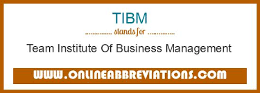 Business management rule #1 is delegation, assign the best qualified people to each position and trust ur staff to do the work instead of trying to do everything yourself. T I B M What Does Tibm Mean In Business