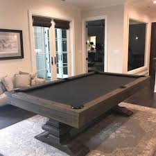 Beaumont Slate Pool Table With Professional Installation Included Em 2020 Decoracao De Casa Mesa De Bilhar Apartamento Rustico