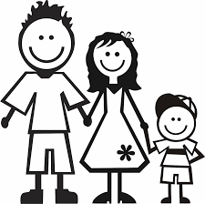 Dibujo Para Colorear De Familia Feliz Buscar Con Google