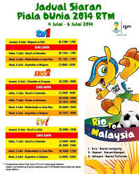 Berikut ini daftar lengkap tuan rumah piala dunia dari awal dimulai pada 1930, sampai 2022 yang akan jadi gelaran paling canggih! Saluran Okey On Twitter Jadual Siaran Piala Dunia 2014 Di Rtm Riotomalaysia Http T Co Pbg2arhs36