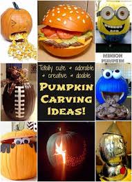 Make this amazing minion pumpkin for halloween. Totally Cute Adorable Creative Pumpkin Carving Ideas Princess Pinky Girl