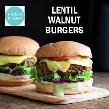 Maybe you would like to learn more about one of these? Lentil Walnut Burgers Vegan Richa