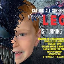 Venom Birthday Invitation,superhero Invitation, Venom Invitation Card,  Superheroes Birthday Invitation, Printable Digital File.