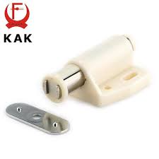 Buy Kak Cabinet Door Stopper Diy Magnetic Push To Open Touch Catch Stop Selfaligning Cabinet Kitche In 2020 Door Stopper Diy Door Stopper Cabinet Catches