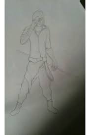 How to draw a reaper anime. Anime Character Drawing Challenge 2 The Grim Reaper Of Steemit Steemit