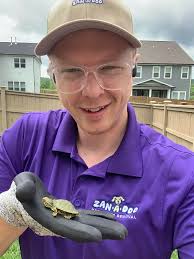 Out scooping doggy doo